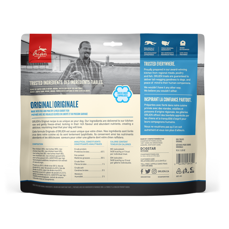 Orijen Original Freeze-Dried Dog Treats