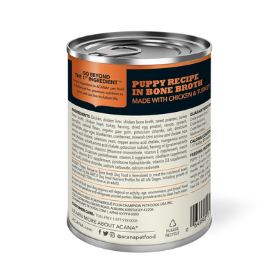 Acana Premium Pate, Puppy Recipe in Bone Broth