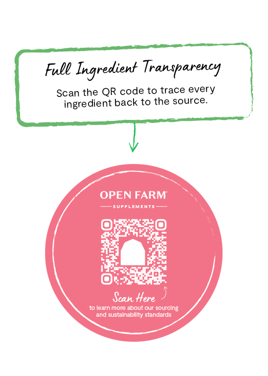 Open Farm Skin & Coat Supplement Chews For Dogs