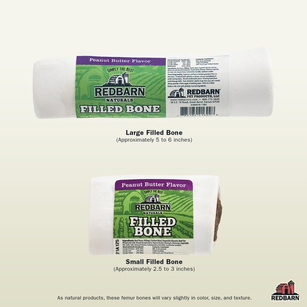 Red Barn Filled Bone Peanut Butter Flavour