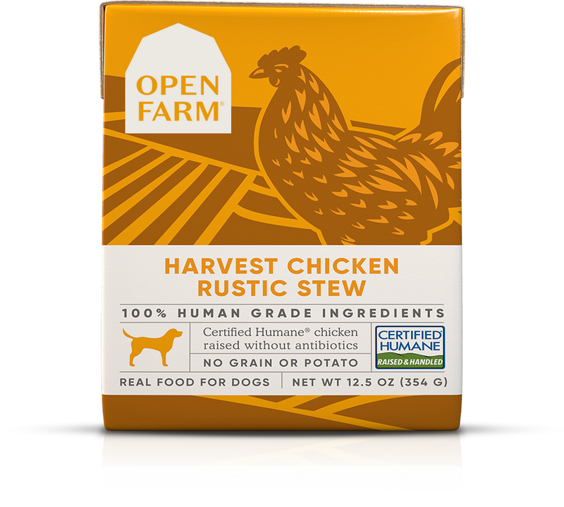 Open Farm Harvest Chicken Rustic Stew Wet Dog Food