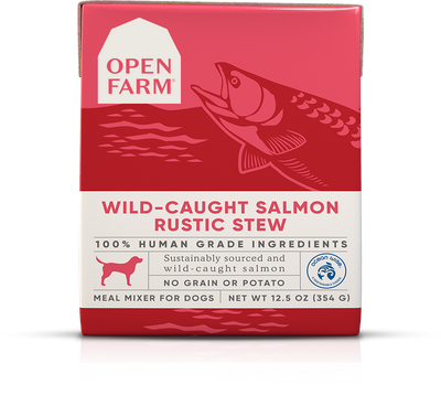Open Farm Wild-Caught Salmon Rustic Stew Wet Dog Food