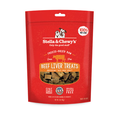 Stella & Chewy's Single Ingredient Beef Liver Dog Treats