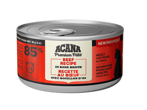 ACANA Beef Recipe in Broth Wet Cat Food