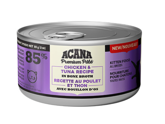 ACANA Premium Pate Chicken & Tuna Kitten Recipe Wet Cat Food
