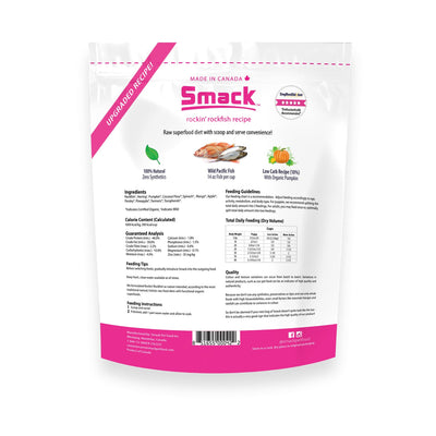 Smack Rockin' Rockfish Dog Food