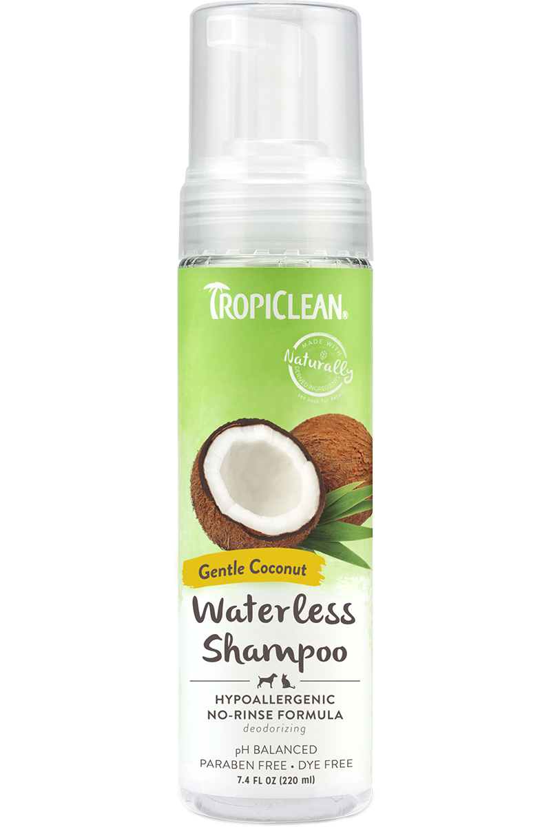 TropiClean Hypo-Allergenic Waterless Shampoo For Pets