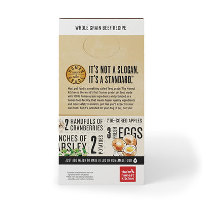 Honest Kitchen Whole Grain Beef Dog Food