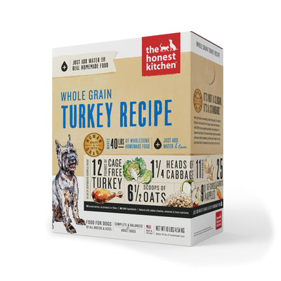 Honest Kitchen Whole Grain Turkey Dog Food