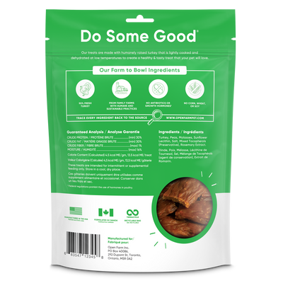 Open Farm Dehydrated Turkey Treats