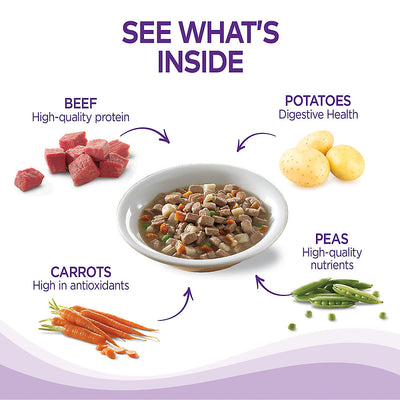 Wellness Beef Stew with Carrots & Potatoes Grain-Free Canned Dog Food