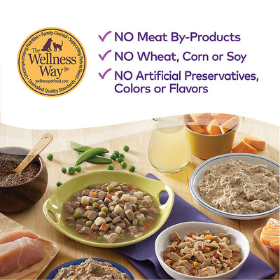 Wellness Chicken Stew with Peas & Carrots Grain-Free Canned Dog Food