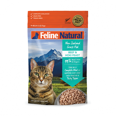 Feline Natural Beef & Hoki Freeze-Dried Cat Food