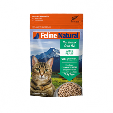 Feline Natural Lamb Feast Freeze-Dried Cat Food