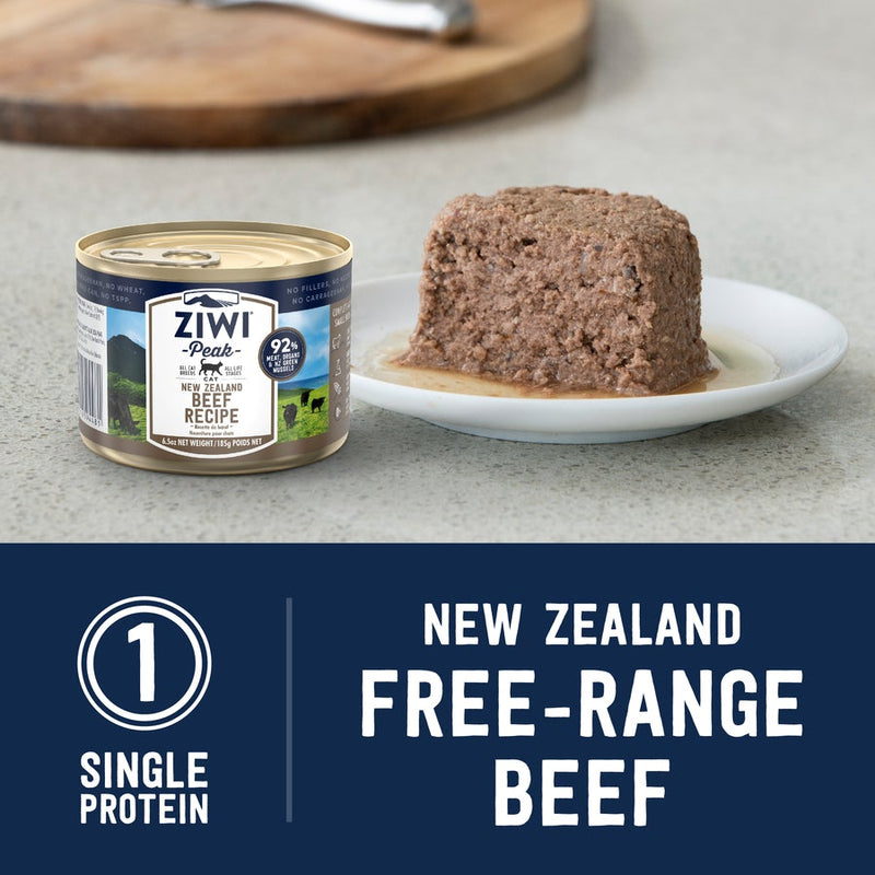 ZIWI Peak New Zealand Beef Wet Cat Food