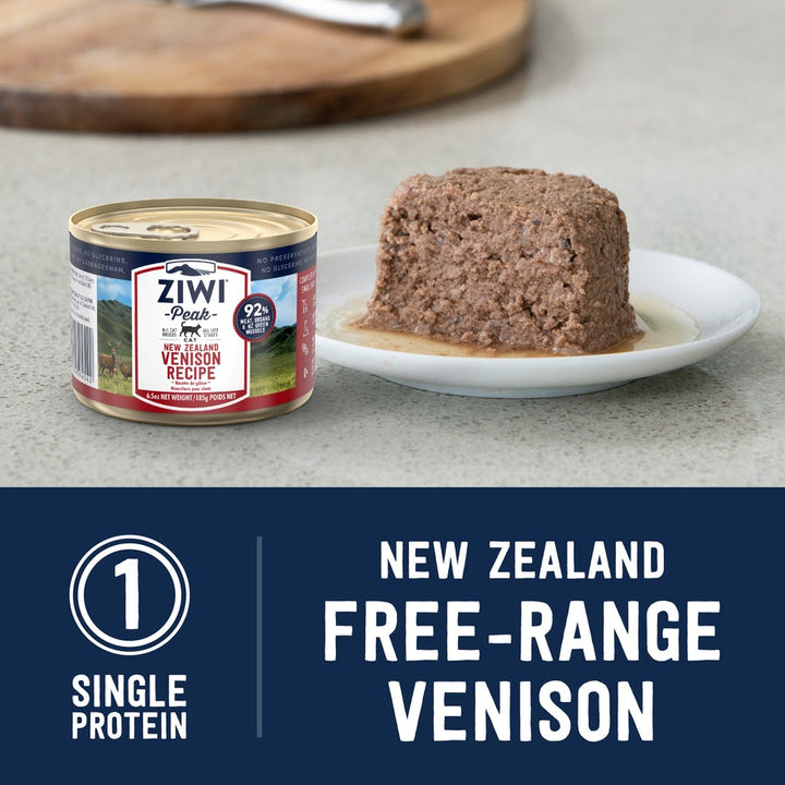 ZIWI Peak New Zealand Venison Wet Cat Food