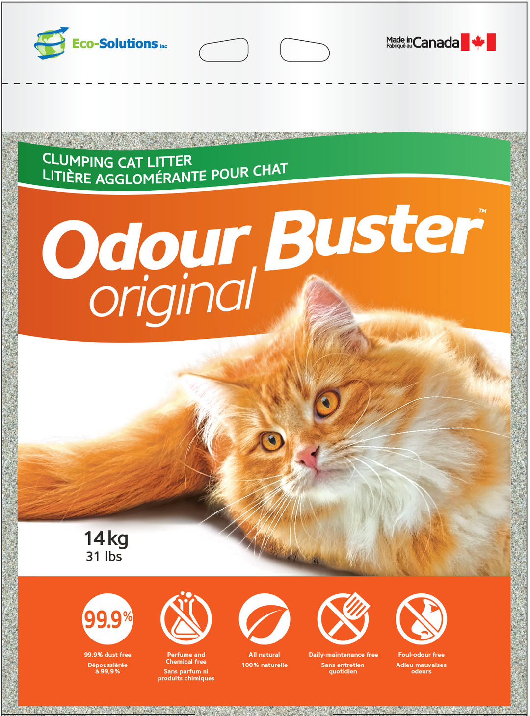 Odour Buster Original Cat Litter fetchy