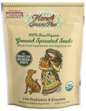 Carna4 Flora4 Green Plus with Sprouted Broccoli Topper Supplement
