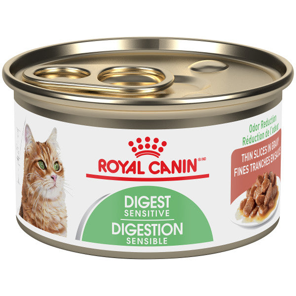 Royal Canin Feline Care Nutrition Digestive Sensitive Thin Slices in Gravy Wet Cat Food