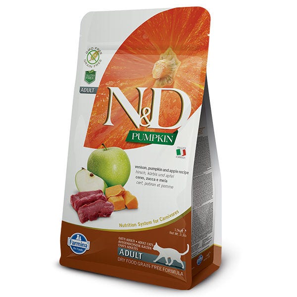 Farmina N&D Venison, Pumpkin & Apple Cat Food