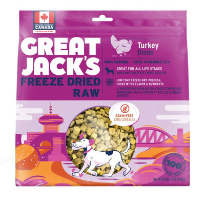 Great Jack's Turkey Freeze Dried Raw Dog Treats