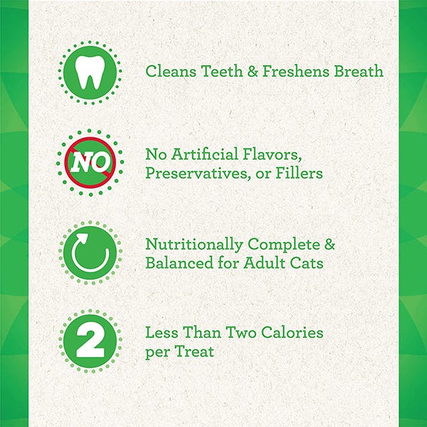 Greenies Feline Chicken Flavour Complete Dental Treats