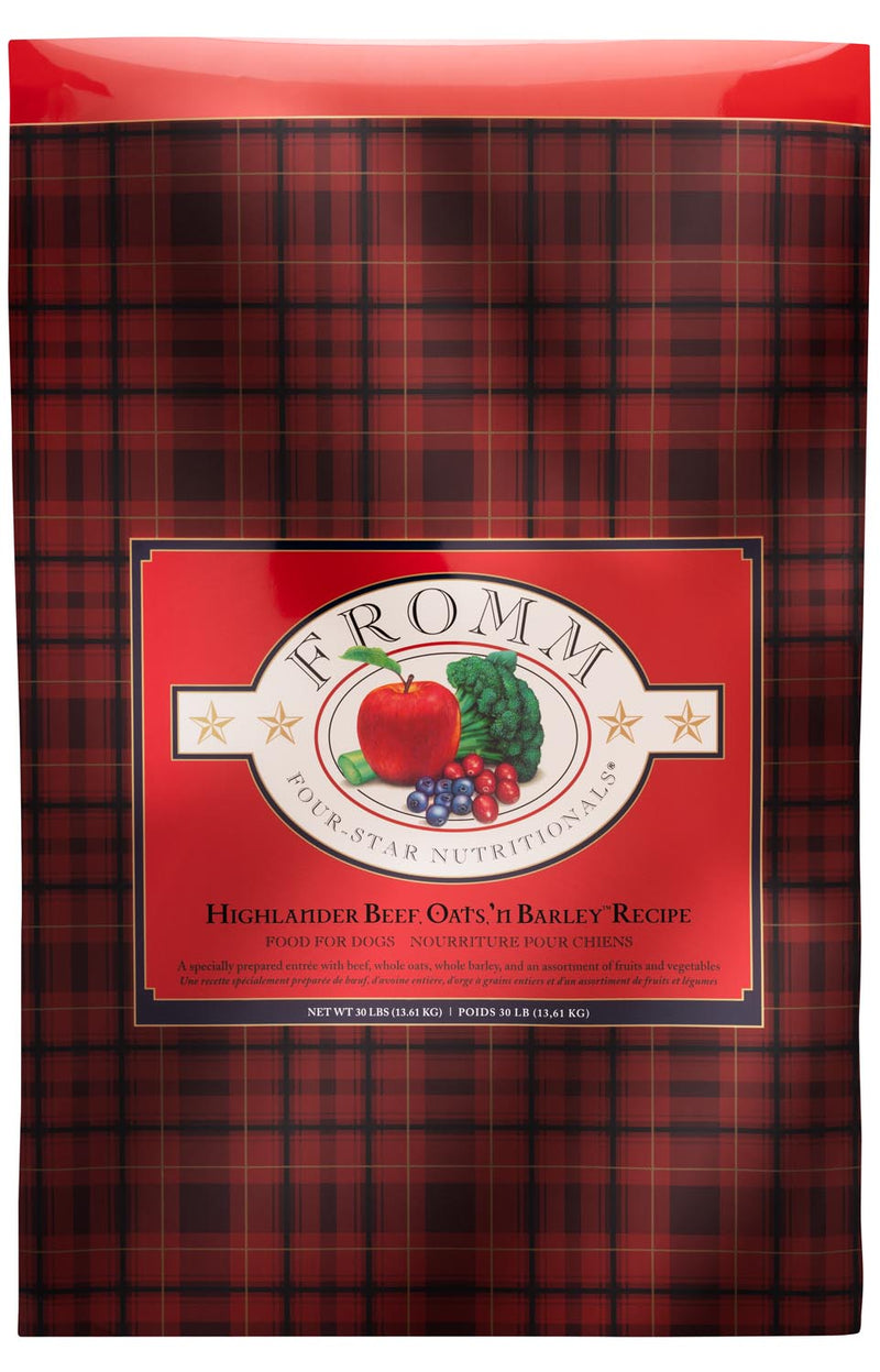 Fromm Four Star Highlander Beef, Oats and Barley Dog Food