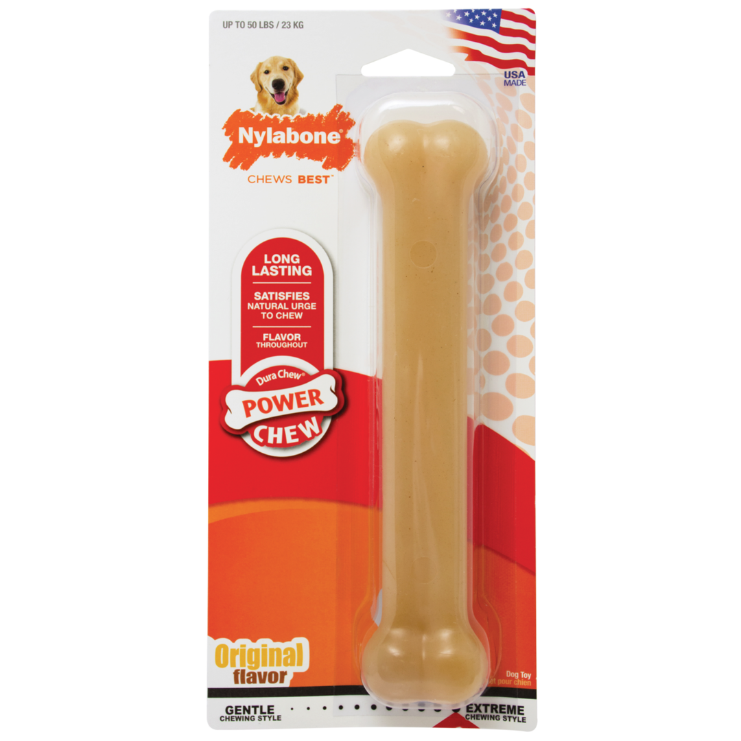 Nylabone Power Chew Original Flavoured Durable Dog Chew Toy