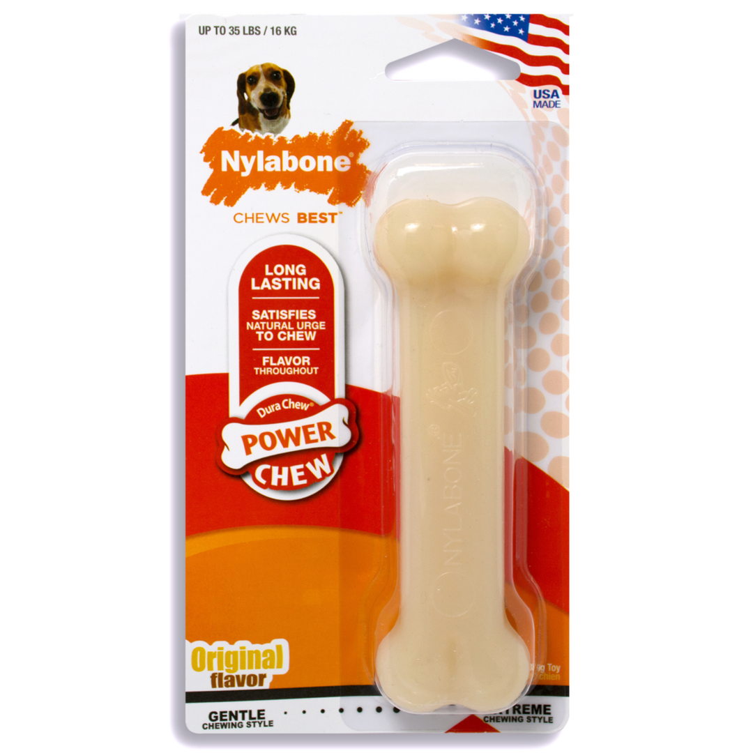 Nylabone Power Chew Original Flavoured Durable Dog Chew Toy