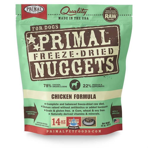 Primal Freeze-Dried Chicken Dog Food