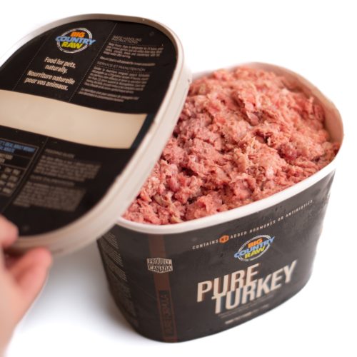 Big Country Raw Pure Turkey Tub Raw Dog Food