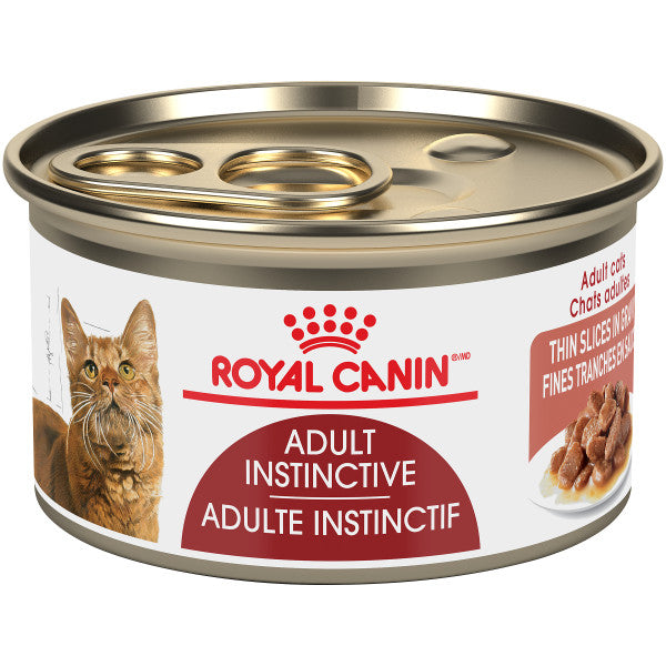 Royal Canin Feline Health Nutrition Adult Instinctive Thin Slices in Gravy Wet Cat Food
