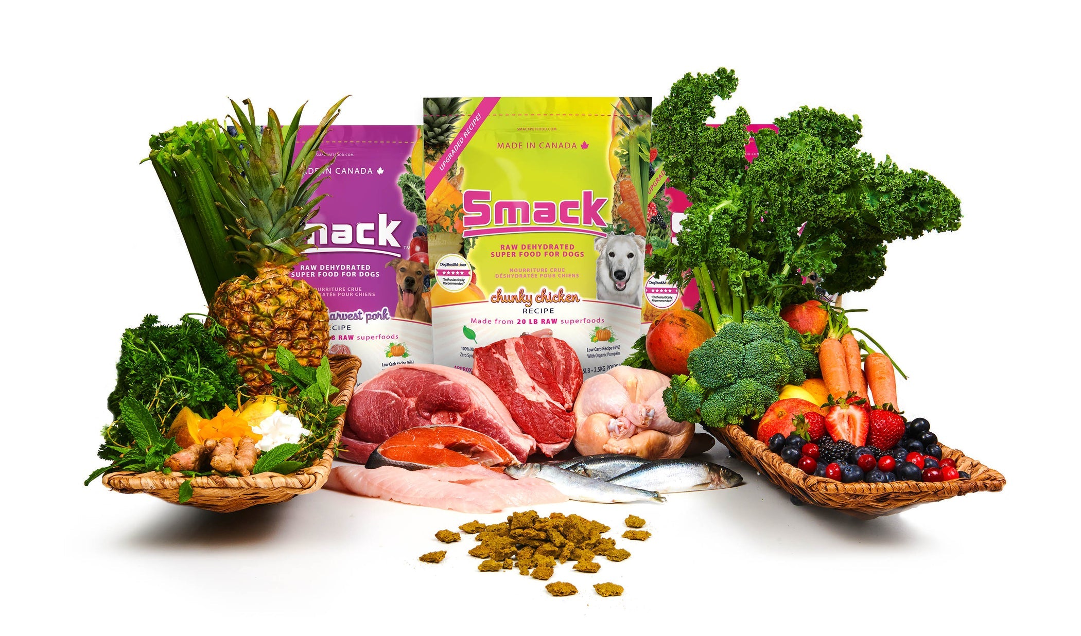 Smack dehydrated dog new arrivals food