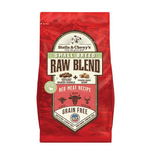 Stella & Chewy's Raw Blend Red Meat Small Breed Recipe Dry Dog Food