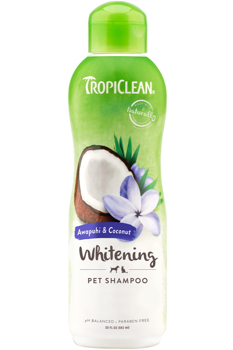 TropiClean Awaphui and Coconut Whitening Shampoo For Pets