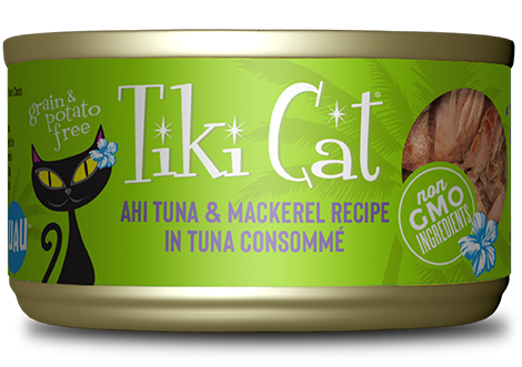 Tiki Cat Papeekeo Luau Ahi Tuna & Mackerel