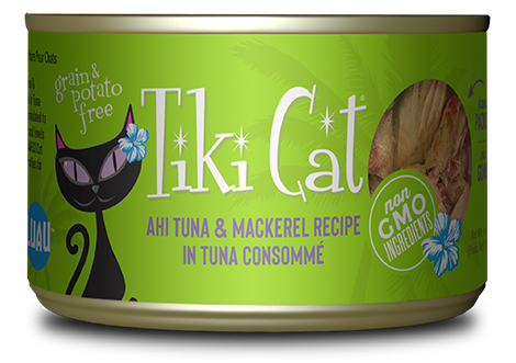 Tiki Cat Papeekeo Luau Ahi Tuna & Mackerel