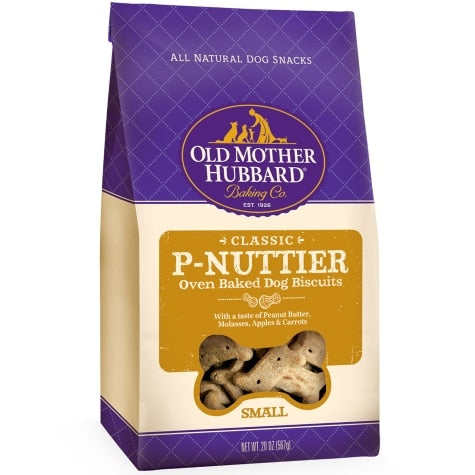 Old Mother Hubbard Classic P-Nuttier Oven Baked Dog Biscuits Small