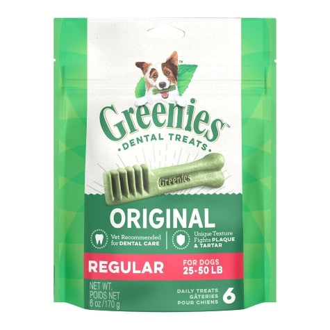 Greenies Original Regular Size Dog Dental Treats