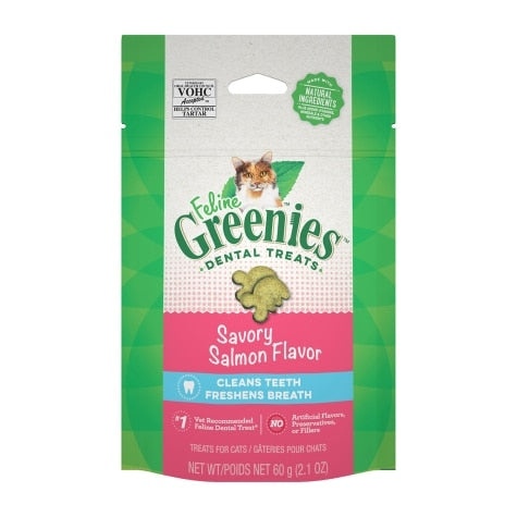 Greenies Feline Salmon Flavour Complete Dental Treats